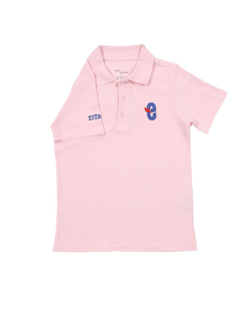 Polo Yaka Kısa Kol Pembe (Lise)