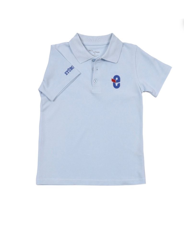 Polo Yaka Kısa Kol Mavi (Ortaokul)