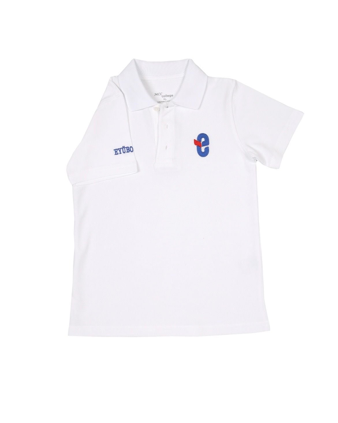 Polo Yaka Kısa Kol Beyaz (Anaokul Hazırlık)